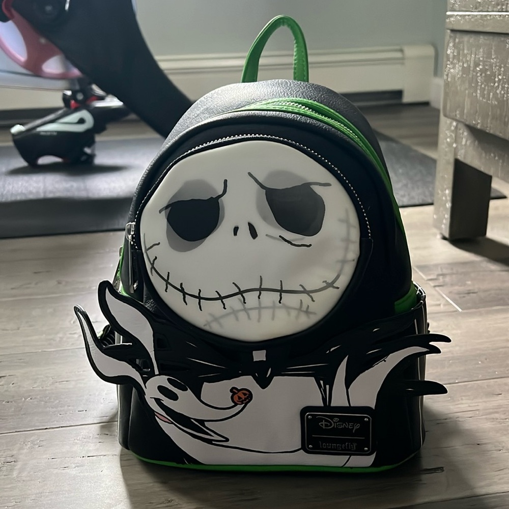 Jack and zero - exclusive Disney world park Loungefly *nwt*